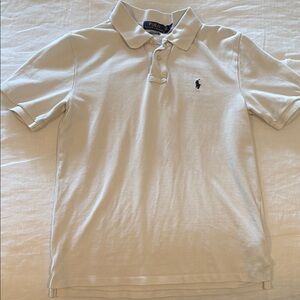 Polo Ralph Lauren white with navy pony Polo Shirt